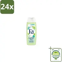 Fa – Douchegel – Yoghurt Aloe Vera – 250 ml - Voordeelverpakking - 24 stuks - Douchegel yoghurt aloë vera - Milde reiniging