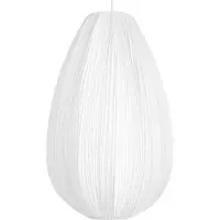 Beliani GERA - Hanglamp - Wit - Katoen