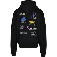 MT Sweatshirt gemengde kleuren / zwart