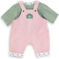 Corolle poppenkleding babypop 42cm - T-shirt en overall - kleurrijke outfit.