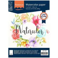 Florence Vaessen Florence Aquarelpapier - Offwhite - A4 - 300g - 100 vellen