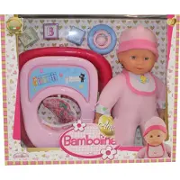 Dimian Pop babypop met loopstoeltje en acc - Amore - 30 cm.