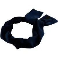 BOSS sjaal Foxon Knitted Scarf Dark Blue donkerblauw