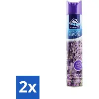 At Home 2 x - Scents Of Nature - Luchtverfrisser - Geïnspireerd Door Natuur - 400 ml - Luchtverfrisser - Natuurlijke Geur - Lavendel - Geur Neutraliseren - Frisse Geur