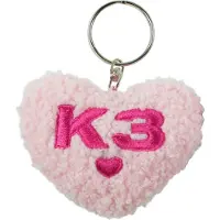 K3 - Sleutelhanger - Bag charm - Pluche hart