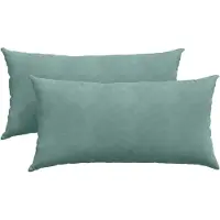 vidaXL Zitkussens 2 pcs Zeegroen 80 x 40 cm Corduroy stof