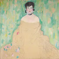IXXI Amalie Zuckerkandl 1917, Gustav Klimt & Bridgeman Images - 80 x 80 cm - Gratis ophangtool - Grote wanddecoratie en posters - Olieverf, Art