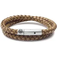 Lucleon Collins | 6 mm Vintage Leren Wikkelarmband