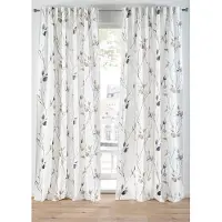 Bonprix Gordijn met takken met gerecycled polyester (1 stuk) H/B: 245/135 cm