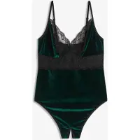Bonprix Fluwelen body ouvert maat 40/42 (M)