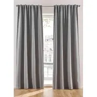 Bonprix Verduisterend gordijn met lichte structuur (2 stuks) maat H/B: 245/130 cm
