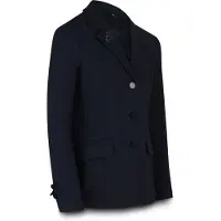 Kentucky Horsewear - Wedstrijdjasje Sammy – Showjasje meisje – Navy – Ademend – Glitters – Maat 116 - Voor Ruiters