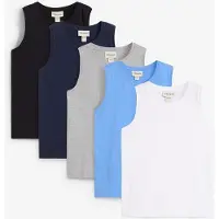 Bonprix Tanktop met biologisch katoen (set van 5) 164/170