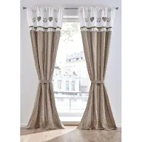Bonprix Gordijn van biologisch katoen met embrasse (1 stuk) maat h/b: 145/110 cm