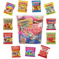Haribo Mega-Fête x Super Party snoepzakjes mix - Strooigoed - snoep - snoepcadeau - snoep voor kinderen - 1960g