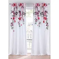 Bonprix Gordijnen van onderhoudsvriendelijke microvezel (2 stuks) maat H/B: 145/140 cm