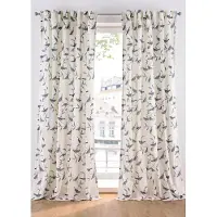 Bonprix Oondorzichtig gordijn met print (1 stuk) maat h/b: 265/135 cm
