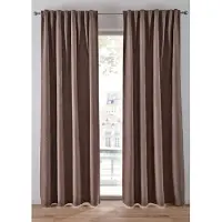 Bonprix Verduisterend gordijn met lichte structuur (2 stuks) maat H/B: 245/130 cm