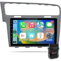 Wallbox Autoradio - Geschikt voor Golf MK7 2012-2018 Accessoires 8Kern | Android Auto & Carplay - WIFI - BT - FM - RDS - SWC | 4+64GB |Andriod 15 GPS Navi