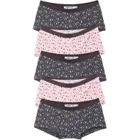 Bonprix Meisjes hipster met katoen (set van 5) maat 164/170