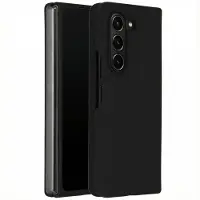 Accezz Liquid Silicone Backcover voor de Samsung Galaxy Z Fold 5 - Zwart