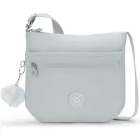 Kipling Schoudertas 'Arto' lichtgrijs