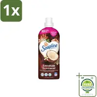 Soupline 1 x – Wasverzachter – Verwarmende Kokosnoot & Witte Bloemen – 950 ml - Wasverzachter - Kokosnoot - Witte Bloemen - Warme Geur - Wasgoed