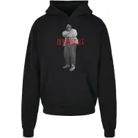 Mister tee Sweatshirt 'Biggie Smalls Concrete' grijs / rood / zwart