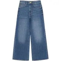 Vingino Girls Cherry Jeans Mid Blue Wash Maat: 2 | Spijkerbroeken Outlet | Unisex | Blauw