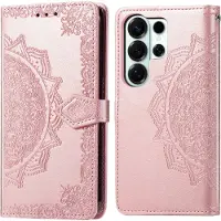 IMoshion Mandala Bookcase voor de Samsung Galaxy S26 Ultra - Rose Gold