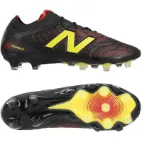 New Balance Tekela V5 Elite Low Gras Voetbalschoenen (FG) Zwart Geel Rood