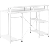 Beliani CADDO - Bureau - Wit - MDF