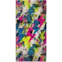 PosterMonkey Poster 20x40 cm - Bliksemschichten - Patroon - Marmer - Kleuren - Posters - Kamer decoratie - Wanddecoratie woonkamer - Muurdecoratie slaapkamer