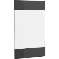 Vicco R-Line Keukenfront – 39.6 x 59 cm meubelfront voor de glazen hangkast Antraciet Hoogglans