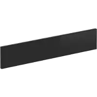Vicco R-Line Keukenfront – 59.6 x 11.2 cm meubelfront voor de ovenombouwkast Zwart hoogglans