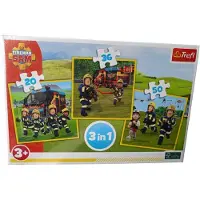 Brandweerman Sam Puzzel 3-in-1: 106 elementen voor kinderen