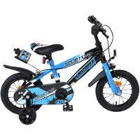 Volare Sportivo Kinderfiets - Jongens - 12 inch - Blauw - Twee Handremmen