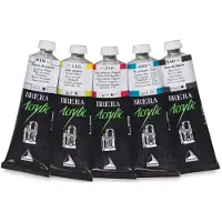 Maimeri - Brera Acrylic - acrylverf Giallo di nichel titanio 109 - 1 tube 60 ml