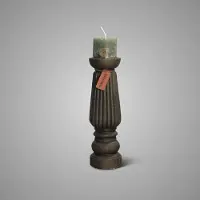 Brynxz Luxe Majestic Vintage Kandelaar - Bruin - Hoogte 32 cm maat L - Candleholder