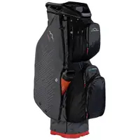 Sun Mountain C-100 Cartbag Waterdicht Steel Black Red