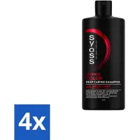 Syoss 4 x Color Shampoo 440 ml - Kleurbeschermende Shampoo - Gekleurd Haar - Highlights - Kleurintensiteit - Glans