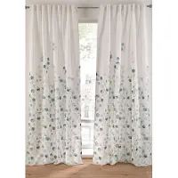 Bonprix Gestructureerd gordijn met bloemenprint (1 stuk) maat H/B: 145/135 cm