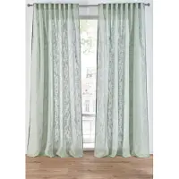 Bonprix Gordijn met structuur (2 stuks) maat H/B: 175/135 cm