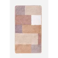 Bonprix Getufte badmat met pastelkleuren wc-mat voor staand toilet 45/50cm