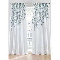 Bonprix Gordijn met bladerprint (1 stuk) maat H/B: 245/135 cm