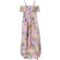 Bonprix Carmen jurk met bloemenprint maat 146