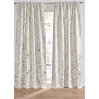 Bonprix Verduisterend gordijn met een fluweelzacht en glanzend oppervlak, ook verkrijgbaar in extra lang (1 stuk) maat H/B: 145/140 cm