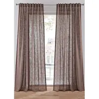 Bonprix Gordijn met structuur (2 stuks) maat H/B: 145/135 cm