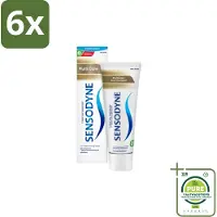 Sensodyne Tandpasta MultiCare 75 ml - Voordeelverpakking - 6 stuks - Gevoelige tanden - Mondverzorging
