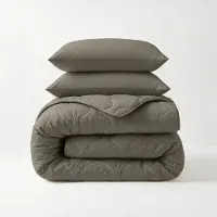 Sleeptime Lazy Dekbed Zonder Overtrek - Kaki 140 x 200 cm